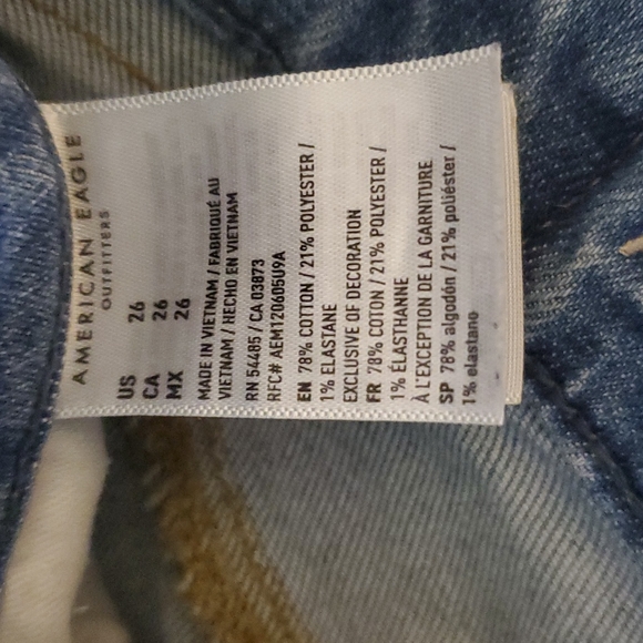 2 Pair of Mens American Eagle Jean Shorts - Picture 7 of 8